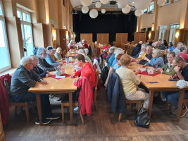 Die Gaststätte Am Dutzendteich" bekannt für Fränkische Spezialitäten