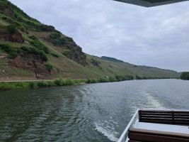Eine Fahrt auf der Mosel, entspannend mit schöner Aussicht