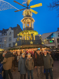 Ein letztes Bild vor der Weihnachtspyramide